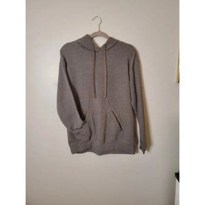 Unbranded Large Soft Gray Hoodie with Kangaroo Pocket